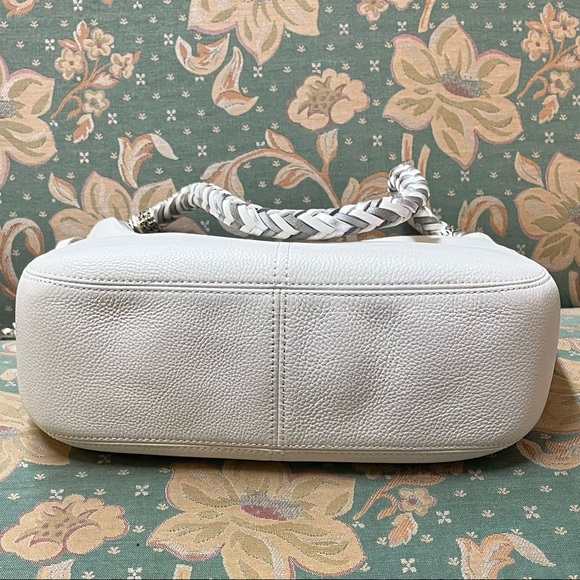 Brighton White Barbados Leather Shoulderbag - Picture 4 of 6